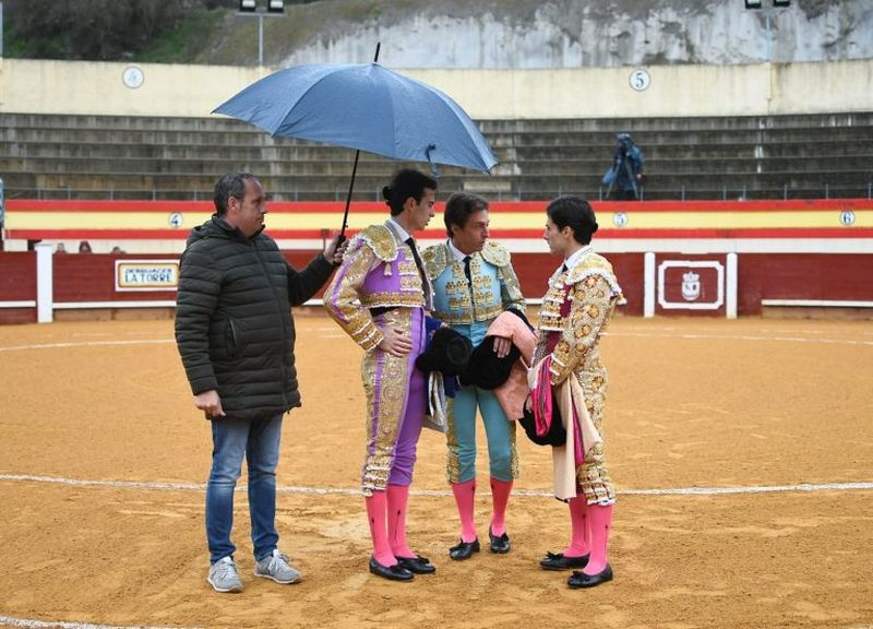 La lluvia aplaza la apertura de temporada de Alejandro Marcos