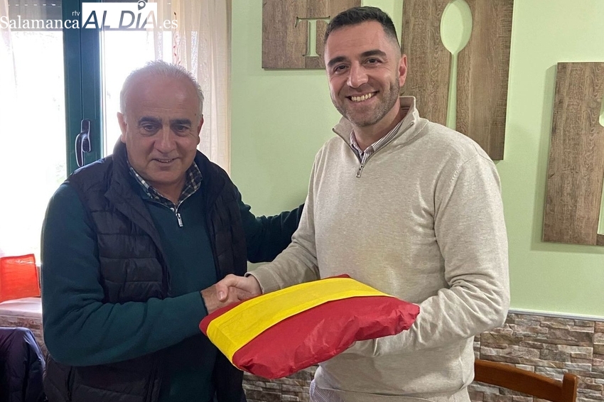 Barruecopardo despide al sargento de la Guardia Civil Manuel Díez Núñez