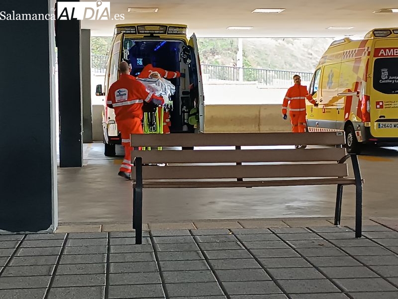 Evacuados al Hospital de Salamanca dos intoxicados por monóxido de carbono en una vivienda 