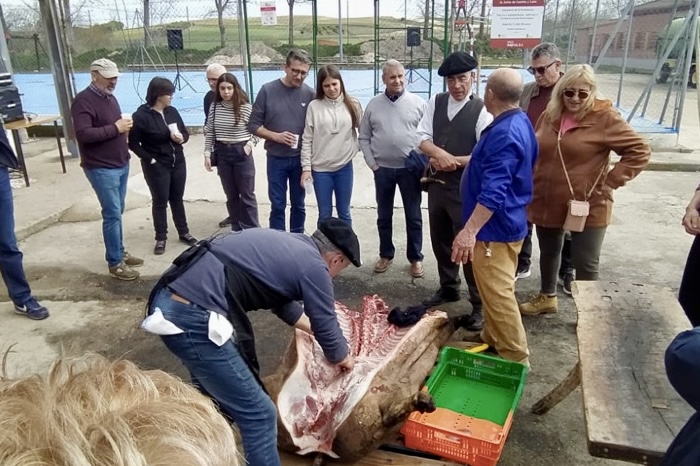 Gran ambiente durante la segunda Matanza Tradicional de Tordillos