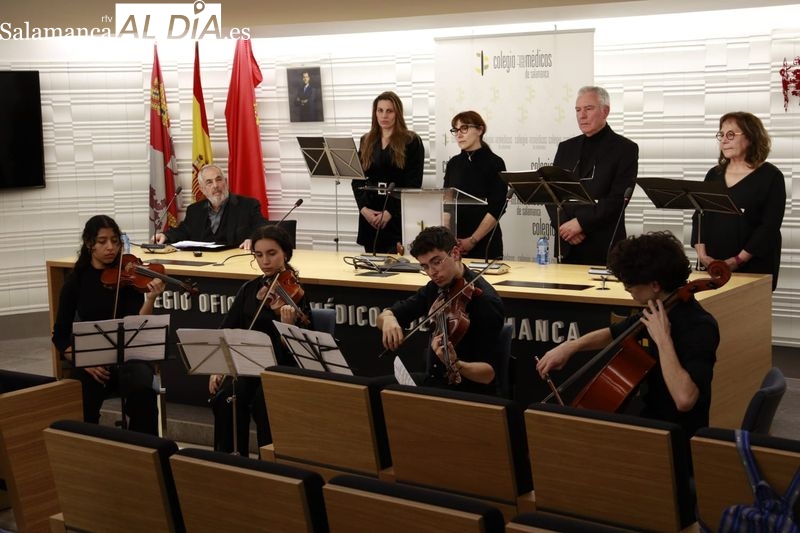Lectura dramatizada sobre Mozart en el Colegio de Médicos de Salamanca