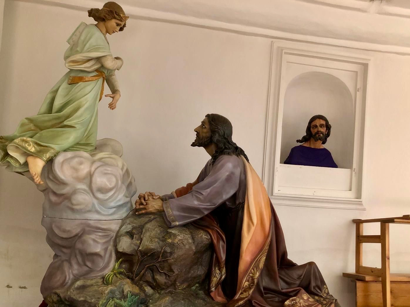La restauración del Huerto de los Olivos y los cambios en el Cristo de la Cama, novedad en la Semana Santa 2024 