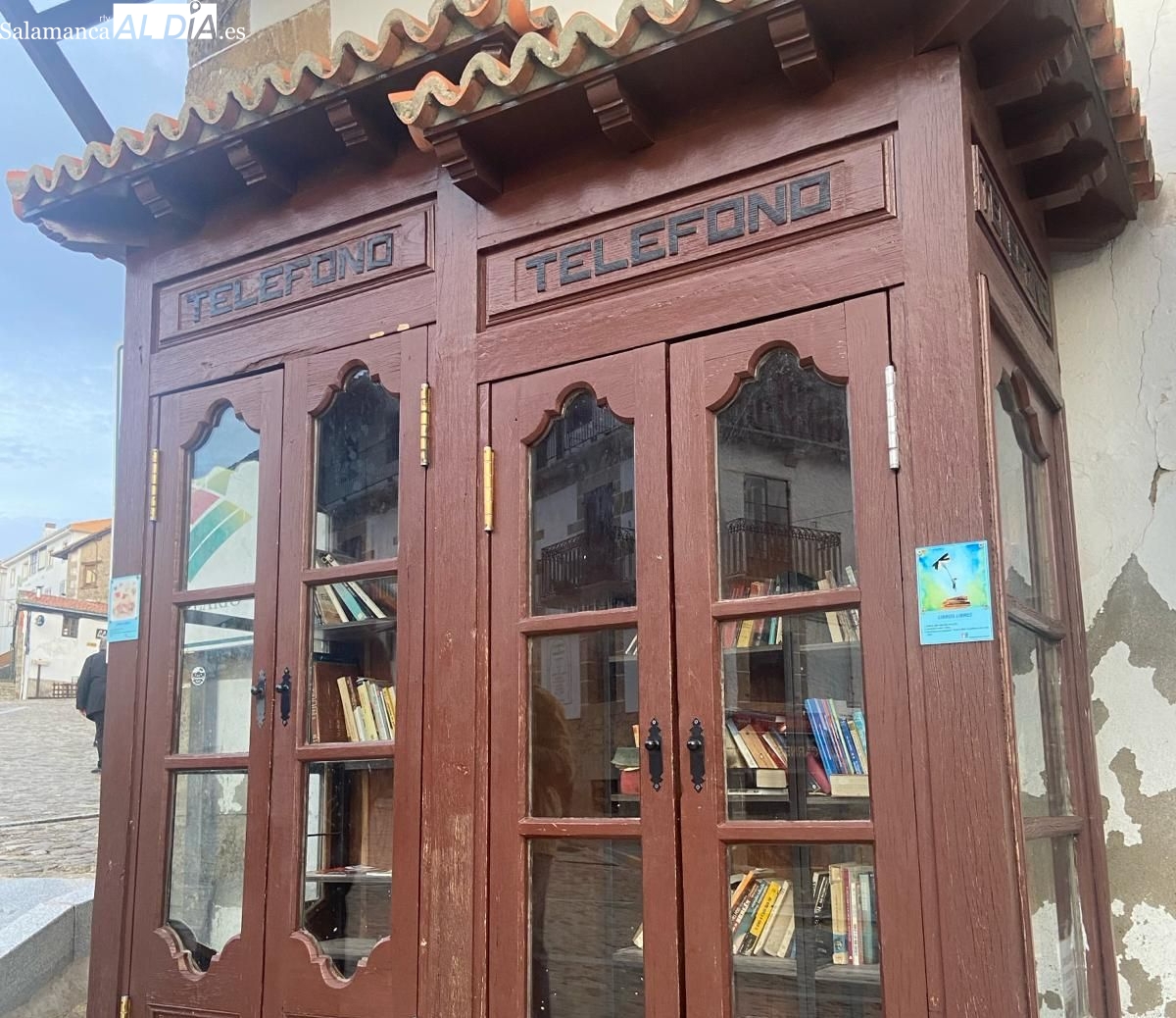 Las ‘bibliocabinas’ de Candelario: fomentar la cultura sin perder los elementos históricos  