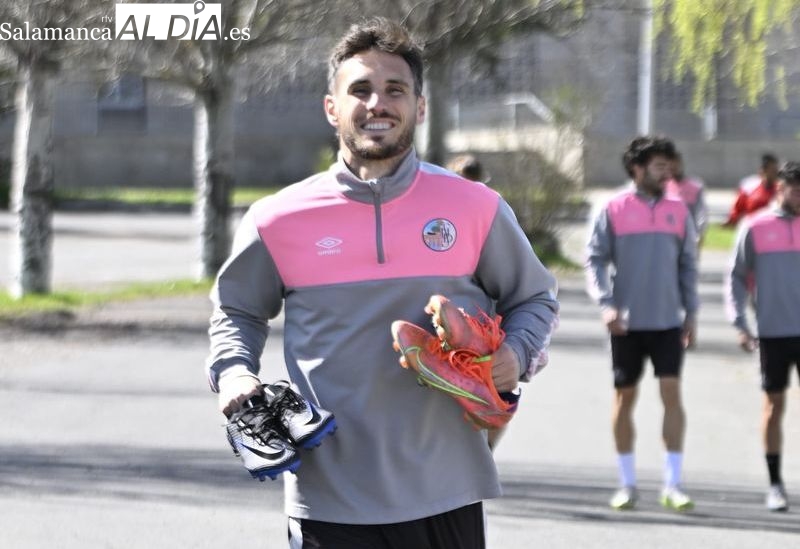Tres ausencias en la sesión del Salamanca UDS con el que vuelve a entrenar Pablo Espina