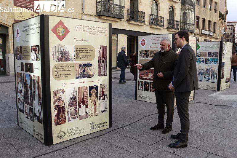 La Semana Santa salmantina conquista el centro de la ciudad con esta exposición
