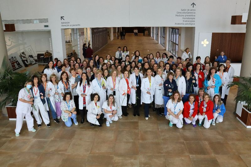 El Hospital de Salamanca se suma a la celebración del Día Internacional de la  Mujer 