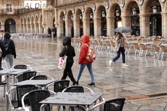 Lluvia, nieve y viento ponen este viernes en aviso amarillo a Salamanca