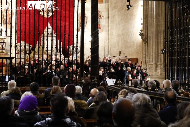 Lleno en la Catedral para disfrutar del Miserere de Doyagüe con motivo de la Semana Santa