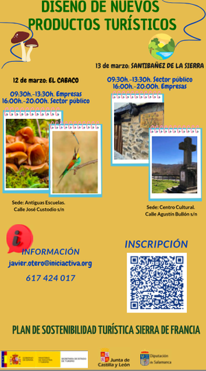El Cabaco y Santibáñez de la Sierra acogen los Talleres formativos para crear nuevos productos turísticos de la zona