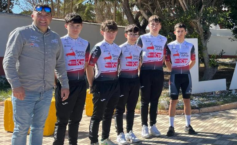 El equipo ciclista patrocinado por Siega Verde queda 5º en la Copa de España Cadete
