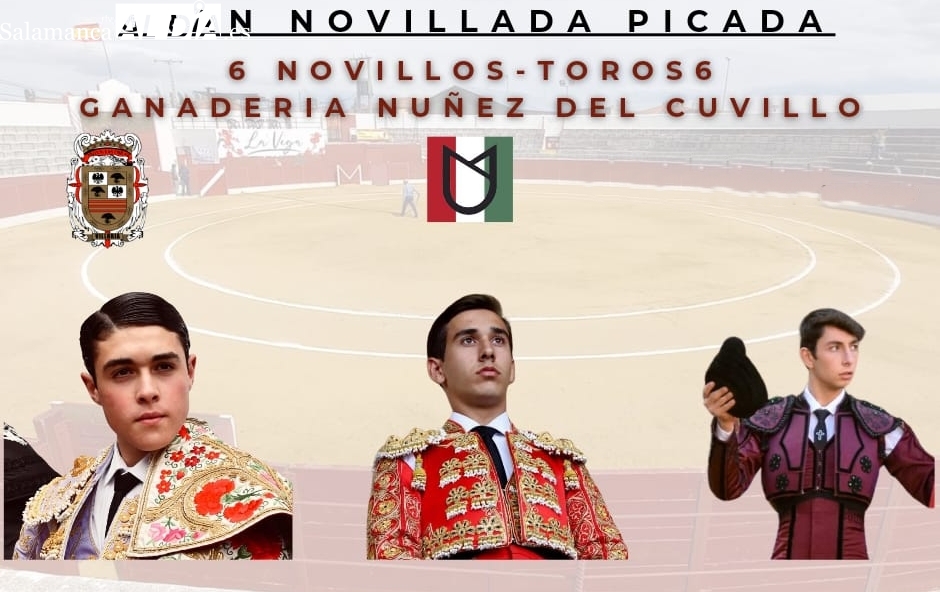 Anunciado el cartel de la novillada con picadores en Villoria