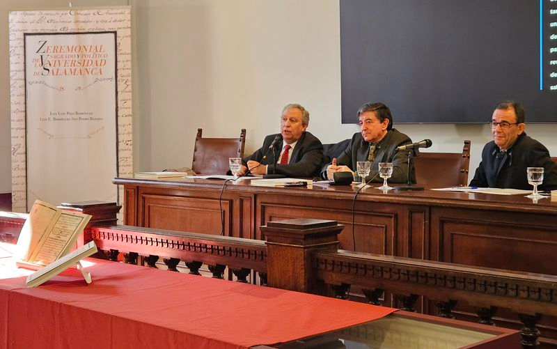 La USAL recupera el ‘Zeremonial Sagrado y Político de la Universidad de Salamanca’