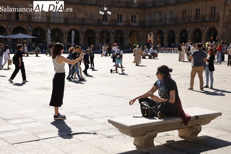 Un verano anticipado en Salamanca