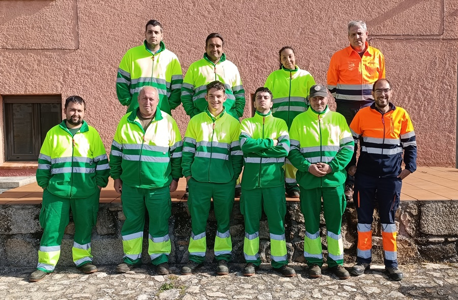 Ocho desempleados participan en la AFE Alto Águeda Verde II
