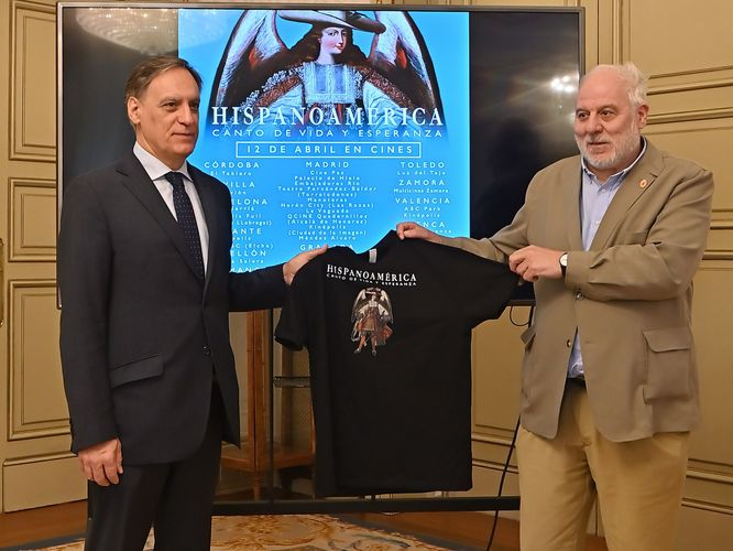 Salamanca estrena en primicia mundial la película documental ‘Hispanoamérica, canto de vida y esperanza’