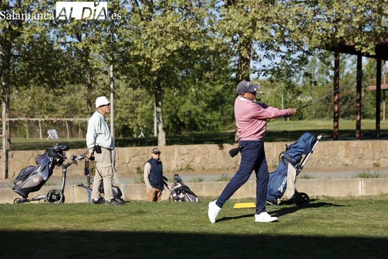 El Memorial Paco Ibáñez del XXII Circuito Senior de Castilla y León centra las miradas en el campo de Salamanca Golf de Villamayor