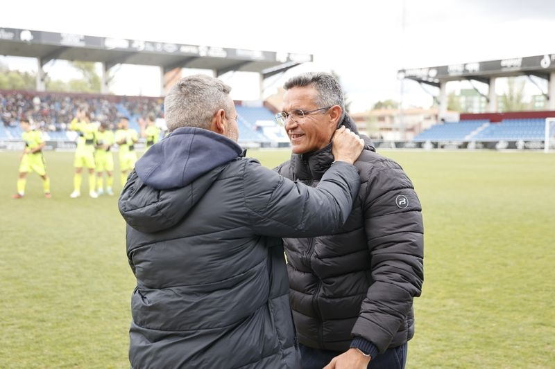 Dani Ponz: Ha sido brutal y lo hemos celebrado muchísimo en Unionistas. Tengo mucha alegría por Slavy