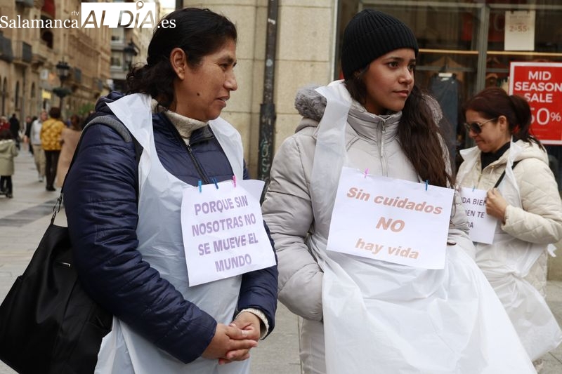 Las personas empleadas de hogar reivindican sus derechos
