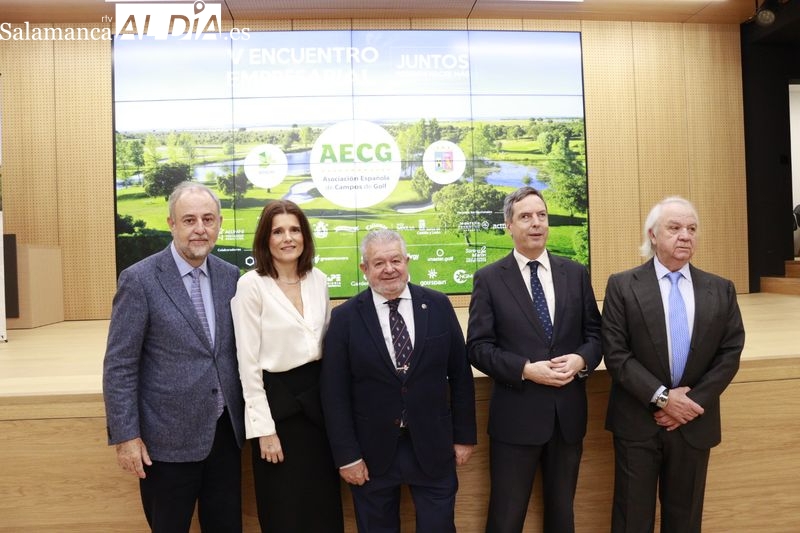 Salamanca acoge la presentación del V Encuentro Empresarial de la Asociación Española de Campos de Golf