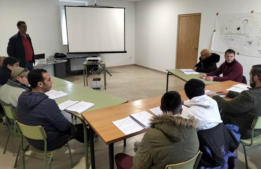 La Fuente de San Esteban pone en marcha una AFE de albañilería