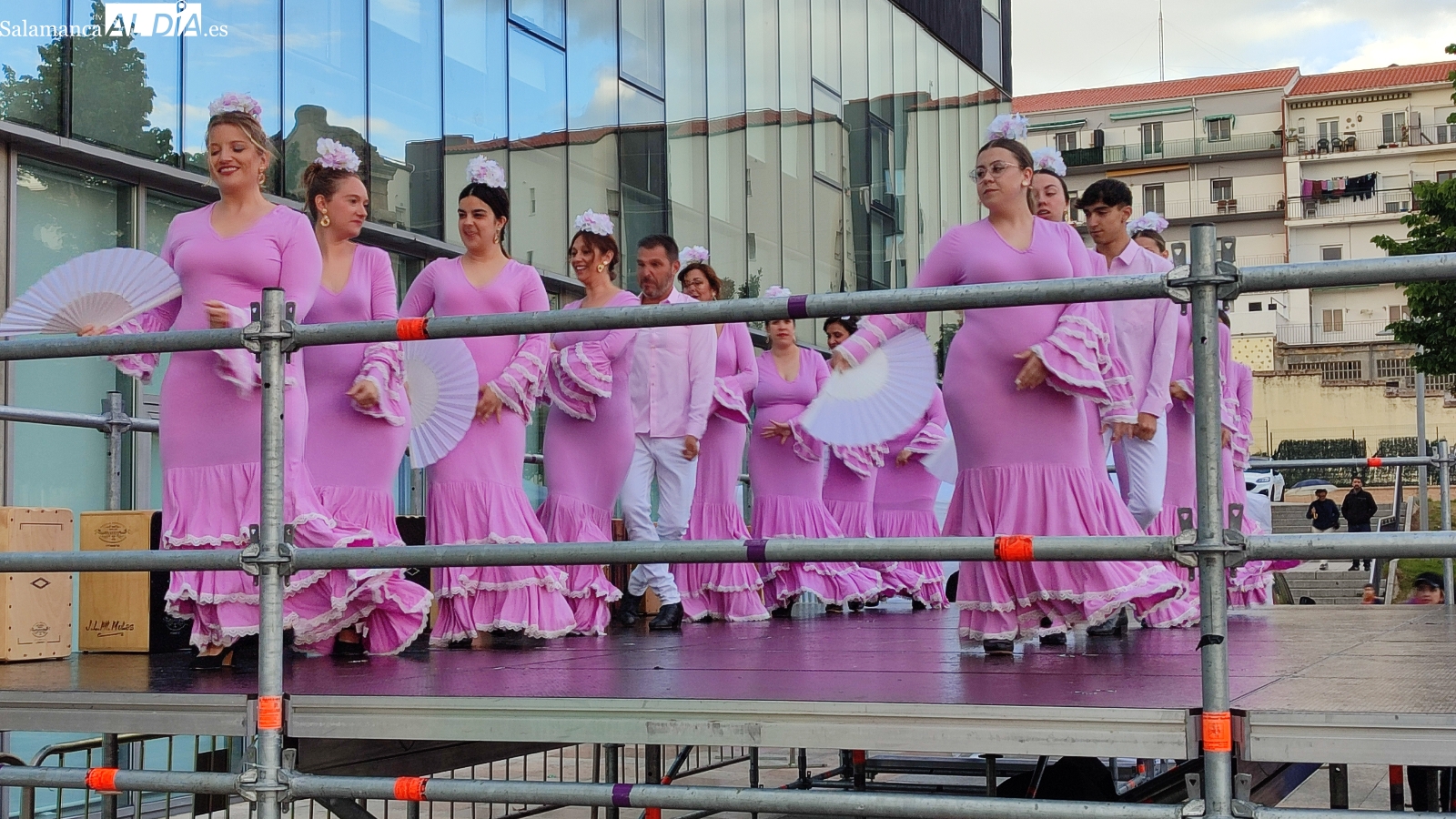 Un fragmento de Andalucía llega a la plaza de la Concordia