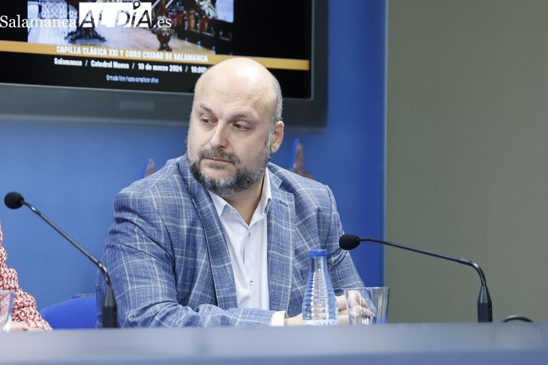 Antonio Santos presenta este jueves ‘Música coral’ en el Liceo de Salamanca