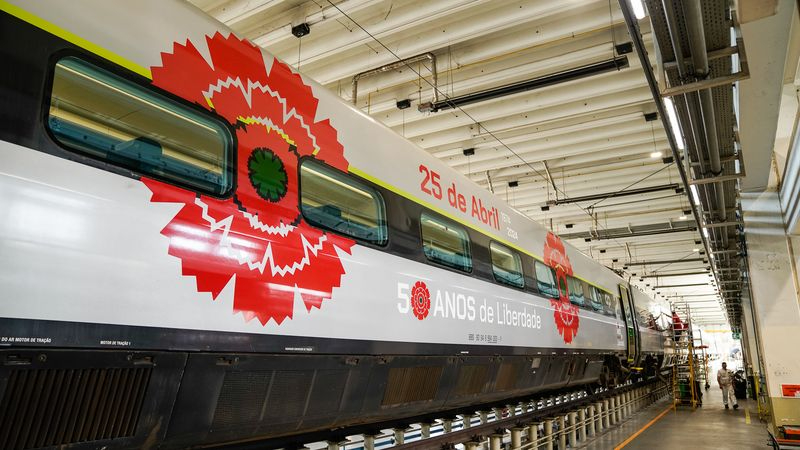 El Tren de la Libertad circula ya por Portugal