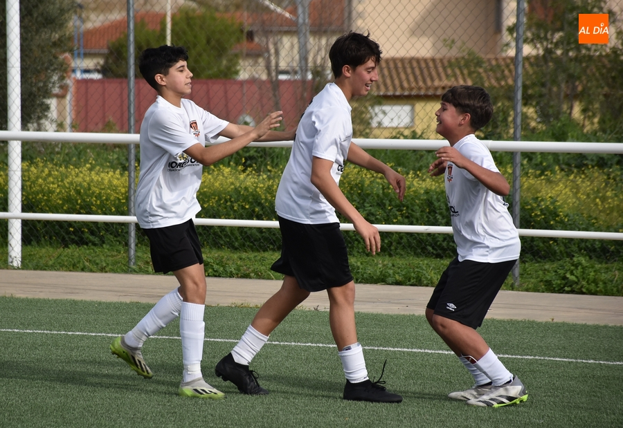 El Infantil del Ciudad Rodrigo redondea un día de convivencia ganando al Munibar Pizarrales