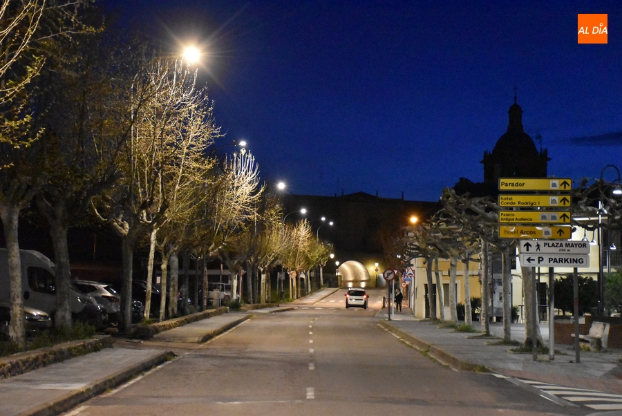 Las céntricas avenidas de Sefarad y Yurramendi cambian de iluminación