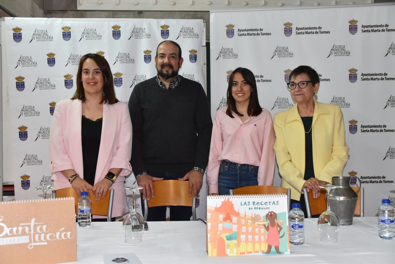 Esther Sánchez García presenta Las recetas de Brownie