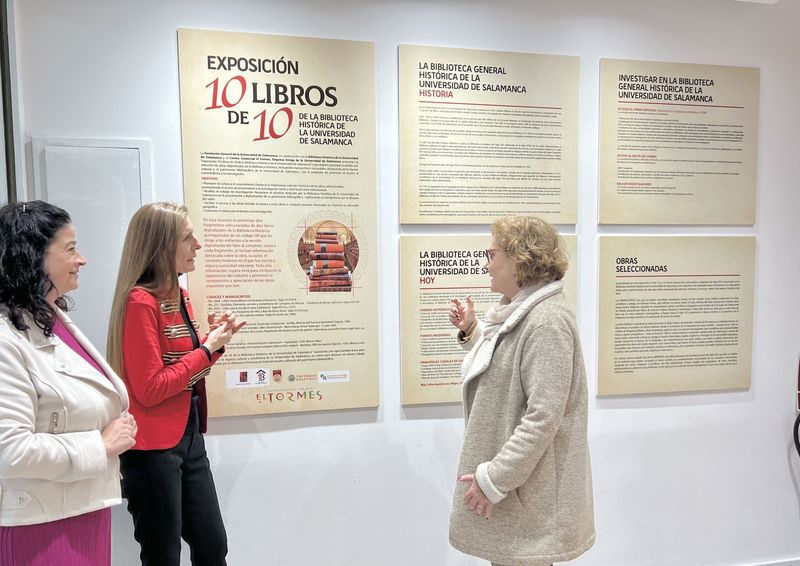 10 libros de 10 de la Biblioteca Histórica de la USAL en El Tormes