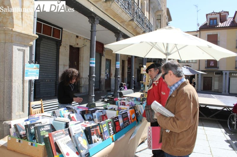 Todo listo para la feria del libro este fin de semana en Alba de Tormes