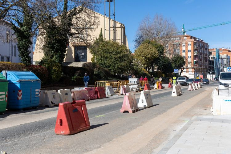 El PSOE pide a Carbayo que aclare cuándo finalizarán las obras de la Carretera de Ledesma y deje de tomar el pelo