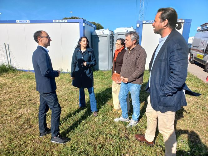 Serrada, sobre las obras de la pasarela de Carbajosa: Supondrá mayor seguridad y fluidez