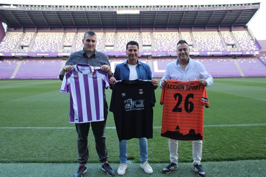 El Ciudad Rodrigo CF firma un convenio de colaboración con el Real Valladolid