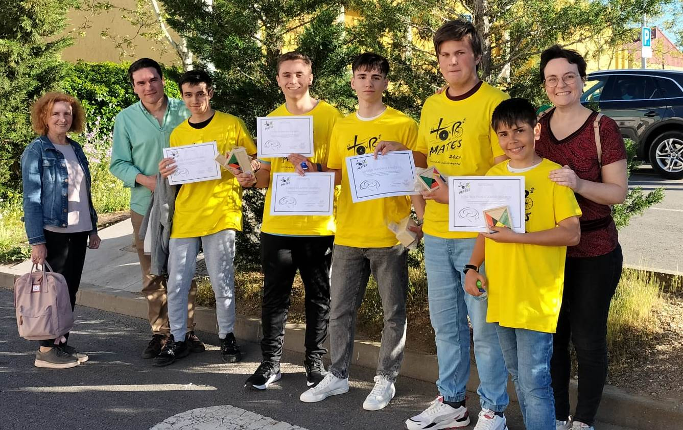 4 alumnos del IES Fray Diego se meten en el Top 8 de la final provincial del Tour de Mates