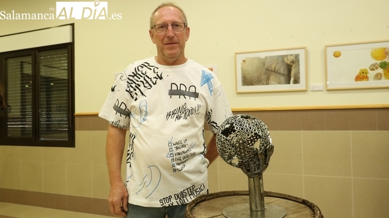 Barruecopardo expone parte de la obra escultórica de José Rodríguez Guarde Rubio