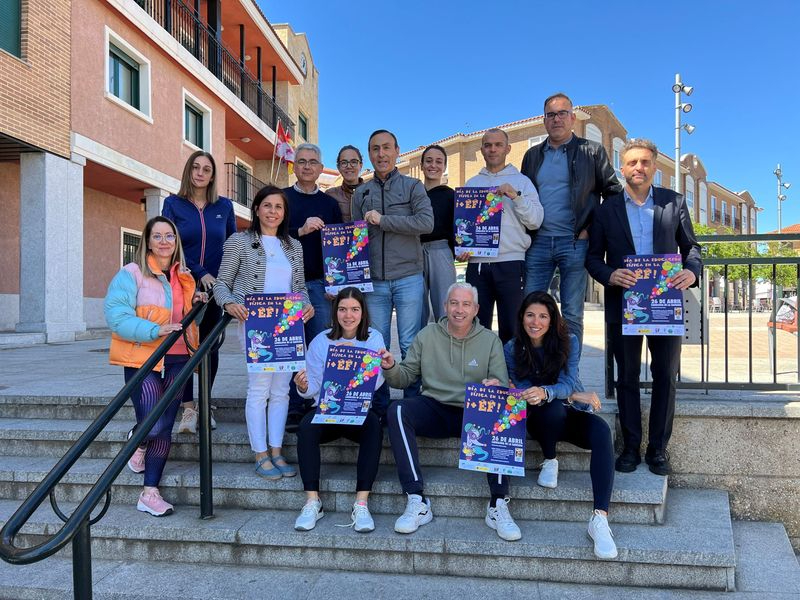 Un millar de escolares participará en el V Día de la Educación Física en la Calle en Carbajosa