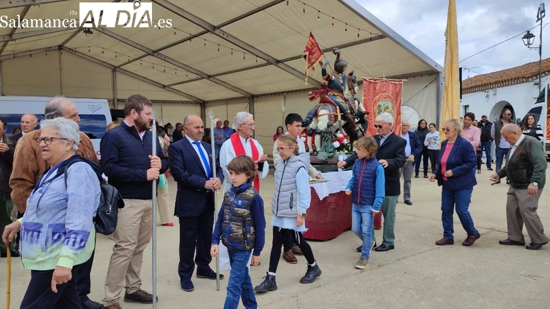 Olmedo de Camaces tiene todo a punto para sus fiestas de San Jorge