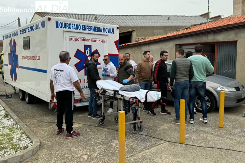 Operado con éxito y con evolución favorable el herido por las dos cornadas sufridas en el Toro del Voto de Villoria