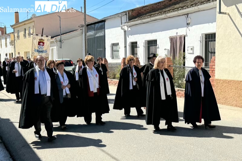 Cerca de medio centenar de personas participan en el V encuentro de la capa española en Alaraz