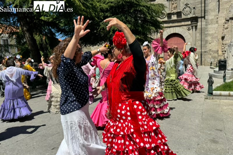 Colorida y animada XIII Feria Rociera en Peñaranda
