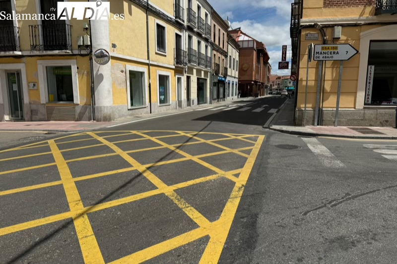 La calle Carmen, cortada parcialmente desde este lunes