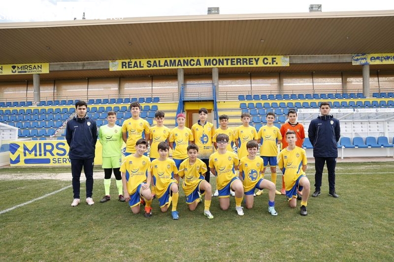 El Monterrey, el club con once equipos que trabaja para ser cada día más grande y un referente en el fútbol salmantino