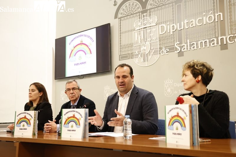 El libro salmantino que facilita la alimentación saludable para niños