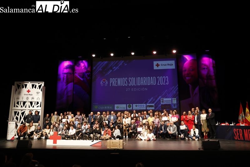 La solidaridad en la Salamanca despoblada, protagonista en la noche de los Premios de Cruz Roja