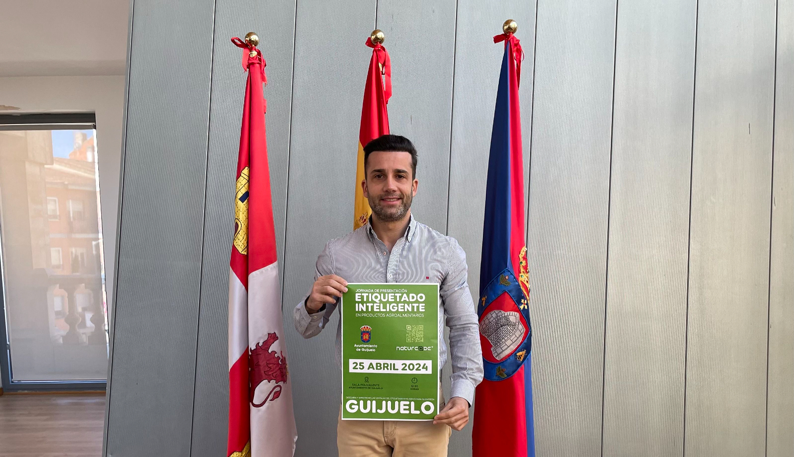 El Ayuntamiento de Guijuelo acerca el etiquetado inteligente a las empresas