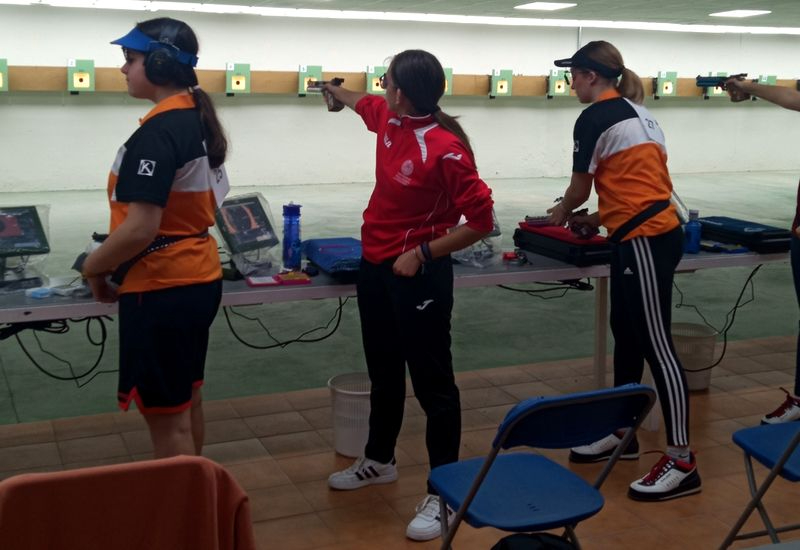 La salmantina Gloria Sánchez, campeona de la Copa Federación de tiro olímpico