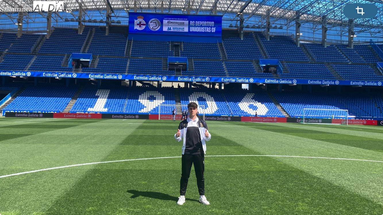 De La Dehesa hasta Riazor, el camino deportivo de Hugo Ortega