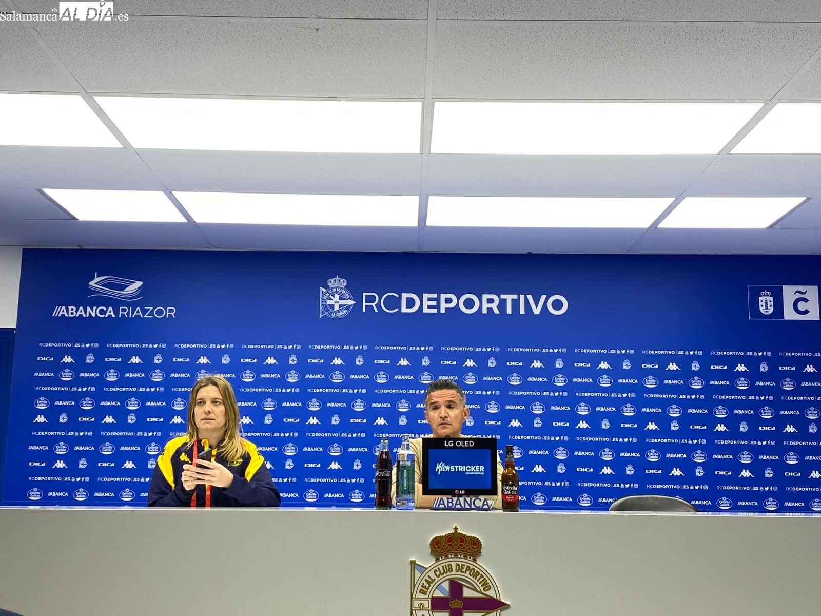 Dani Ponz, en Riazor: Nos podía haber caído alguno más. Hemos perdido en el entorno más difícil de la categoría